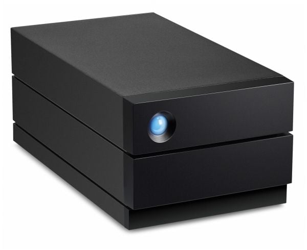 LaCie 2big RAID STHJ8000800 - Harddiskarray - 8 TB - 2 brønner - HDD 4 TB x 2 - USB 3.1 Gen 2 (ekstern) - med 5-års Rescue Data Recovery Service Plan