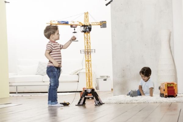 Dickie Toys Mega Crane Remote Control Set