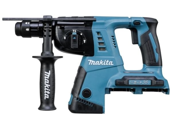Makita DHR264Z - Roterende hammer - trådløs - 3-modus - SDS-plus - 2.5 joule - uten batteri - 18 V - SOLO