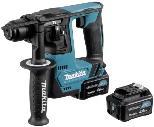 Makita HR140DSMJ - Roterande hammare - sladdlös - 2-läge - SDS-plus - 1 joule - 2 batterier - 10.8 V