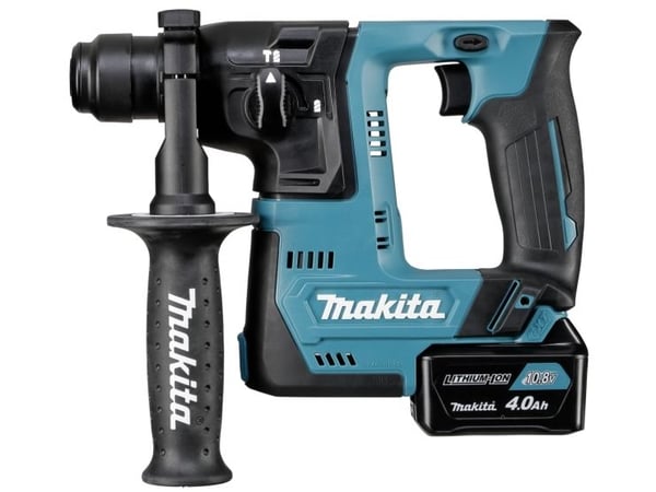 Makita HR140DSMJ - Roterande hammare - sladdlös - 2-läge - SDS-plus - 1 joule - 2 batterier - 10.8 V