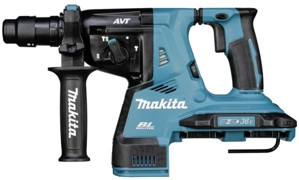 Makita DHR283ZJU - Roterende hammer - trådløs - 3-modus - SDS-plus - 2.9 joule - uten batteri - 18 V