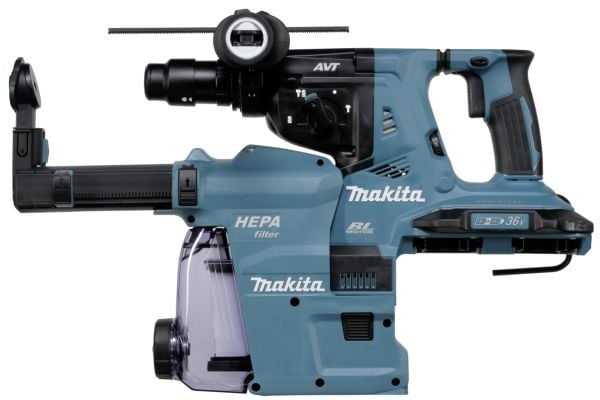 Makita DHR283ZWJU - Roterende hammer - trådløs - 3-modus - SDS-plus - 2.9 joule - uten batteri - 18 V