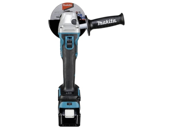 Makita DGA513RTJ - Vinkelsliper - trådløs - 125 mm - 2 batterier - 18 V