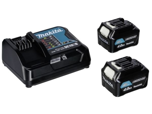 Makita TD110DSMJ - Iskevä iskuväännin - akkukäyttöinen - 1/4" katkaisematon - 110 N-m - 2 akkua - 10,8 V