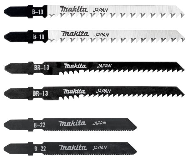 Makita DJV182ZJ, Musta, Sininen, -45 - 45°, Ylikuormittaa, 13,5 cm, 2 cm, 1 cm - SOLO