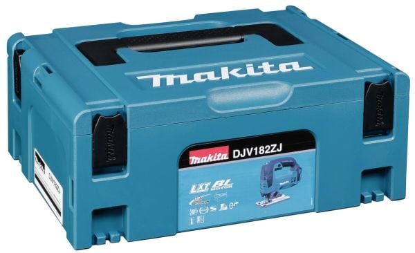Makita DJV182ZJ, Musta, Sininen, -45 - 45°, Ylikuormittaa, 13,5 cm, 2 cm, 1 cm - SOLO