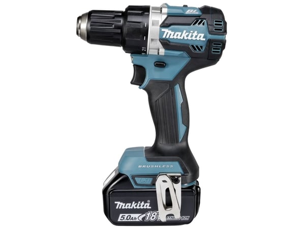 Makita DLX5044TJ, Trådløs kombidrill, Cordless flashlight, Cordless grinder, Cordless jigsaw, Trådløs slaghammer, Sort, Grønn, 3,8 cm, Børsteløs, 1...