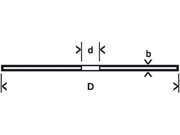 Bosch Standard for INOX Rapido - Skjæreplate - for inox steel - 10 deler - 115 mm