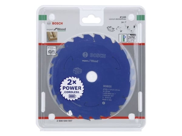 Bosch SIRKULSAG EXP ACCU TRE 165X20X1,5MM 24T