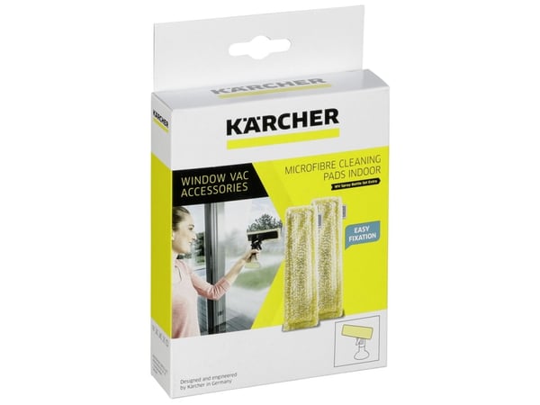 Kärcher - Mikrofiberpute - for vindurenser (en pakke 2)