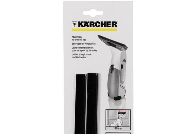 Kärcher - Avdragbar läpp - för fönsterrengöringsmedel - för Kärcher WV 50, WV 50 Plus, WV 75 Plus