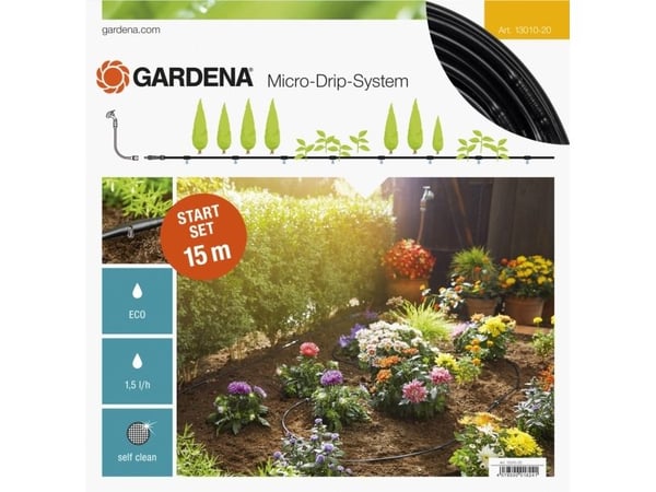 Gardena MICRO-DRIP PLANTERÆKKER 15 M