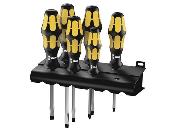 Wera Kraftform Plus - Series 900 932 S - Skrutrekkersett - 6 deler - inn bakke
