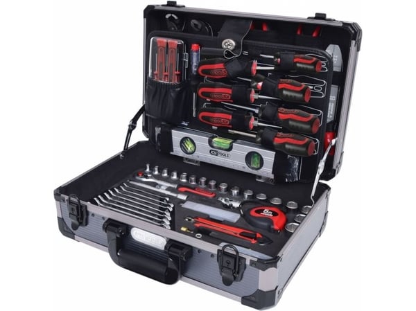 KS Tools 911.0665, Kromvanadiumstål, 9,4 kg, 165 verktøy
