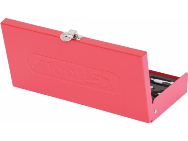 KS Tools 917.4030, Støpselsett, 1/4", 30 hoder, Kromvanadiumstål, 1,2 kg