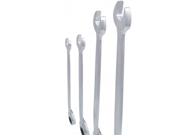 KS Tools 503.4604, Kromvanadiumstål, 72 stykker, DIN 3113, ISO 3318, 4 stykker, 650 g