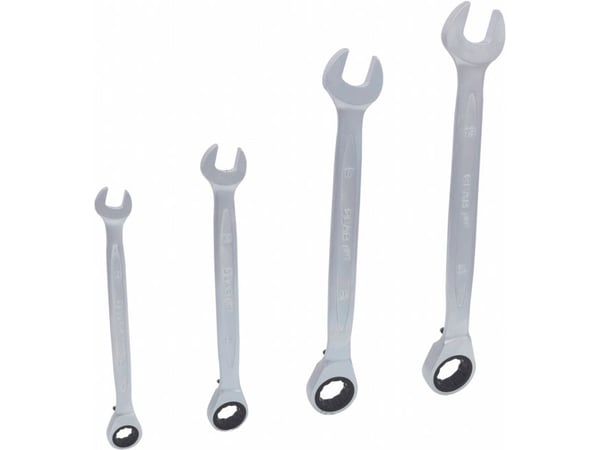 KS Tools 503.4604, Kromvanadiumstål, 72 stykker, DIN 3113, ISO 3318, 4 stykker, 650 g