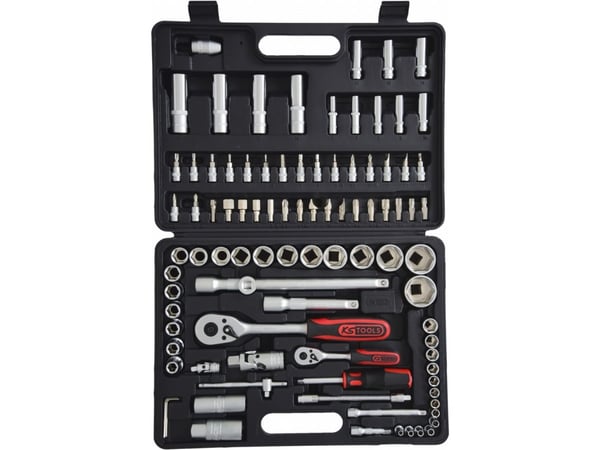 KS Tools 911.0694, Støpselsett, 94 hoder, Kromvanadiumstål, 6,2 kg
