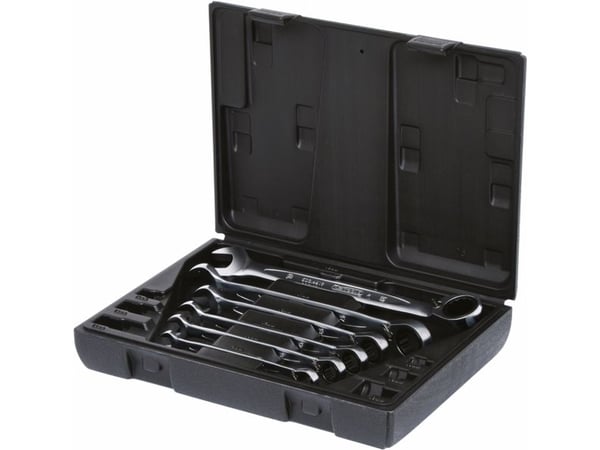 KS Tools 503.4646, Kromvanadiumstål, 72 stykker, DIN 3113, ISO 3318, 6 stykker, 1,04 kg