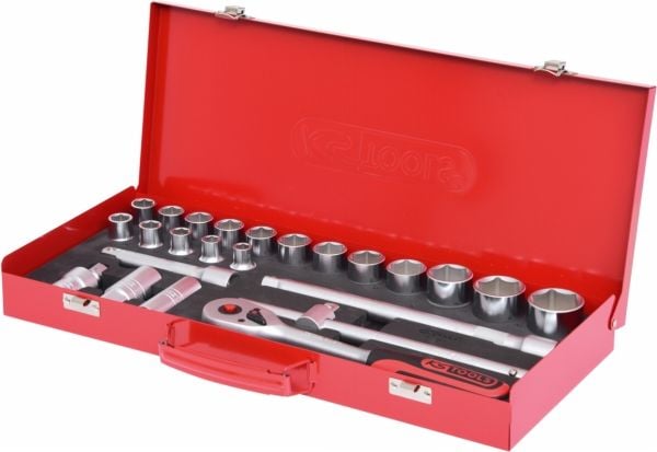 KS Tools 917.4024, Hylssats, 1/2", 24 huvuden, Kromvanadinstål, 5 kg