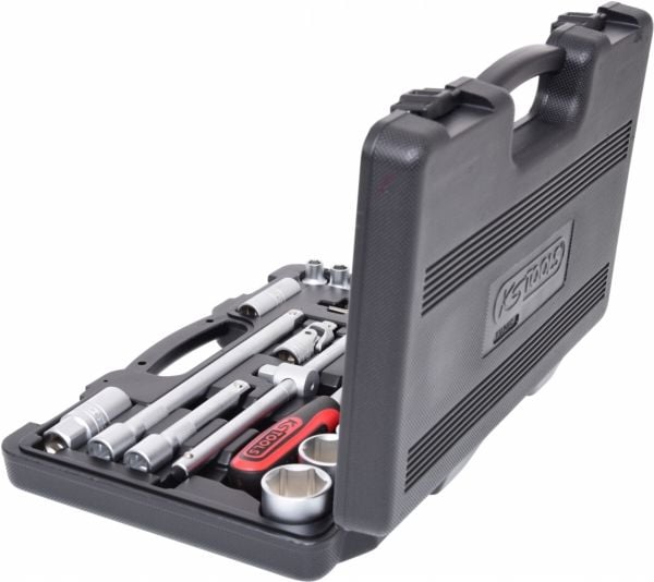 KS Tools 917.0728, Støpselsett, 1/2", 28 hoder, Kromvanadiumstål, 4,2 kg
