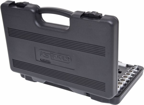 KS Tools 917.0728, Støpselsett, 1/2", 28 hoder, Kromvanadiumstål, 4,2 kg