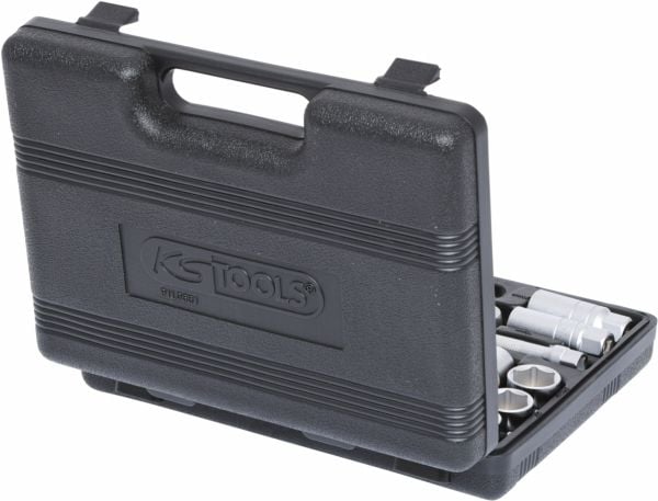 KS Tools 911.0661, Støpselsett, 3/8", 61 hoder, Kromvanadiumstål, 4,2 kg