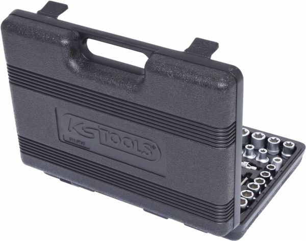 KS Tools 911.0708, Støpselsett, 108 hoder, Kromvanadiumstål, 7 kg