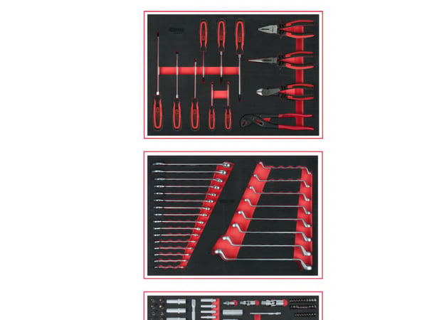 KS Tools 713.0215, Kromvanadinstål, 12,6 kg, 215 verktyg