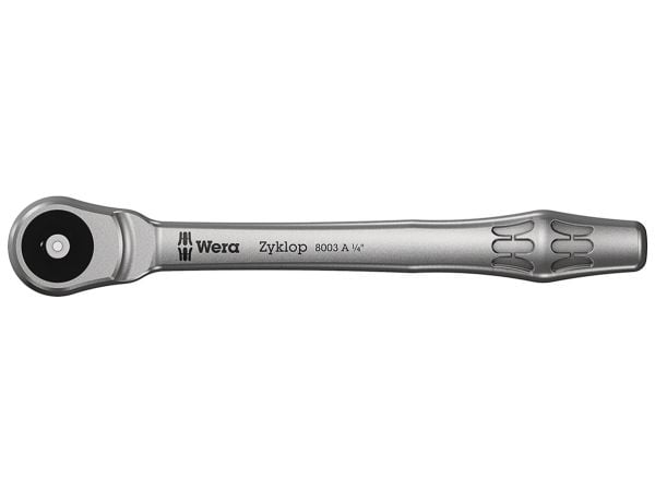 Wera 8003 A, Hylsnyckel, 1 styck, Krom, CE, Handtag till hylsnyckel, 1 styck