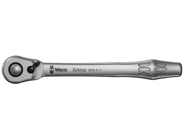 Wera 8004 A, Pipenøkkel, 1 stykker, Kromfarget, CE, Skrallehåndtak, 1 stykker