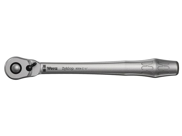 Wera 8004 C, Pipenøkkel, 1 stykker, Kromfarget, CE, Skrallehåndtak, 1 stykker