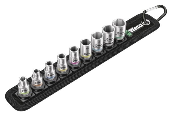 Wera Wera hylsysarja Belt A 4 Zyklop 1/4""
