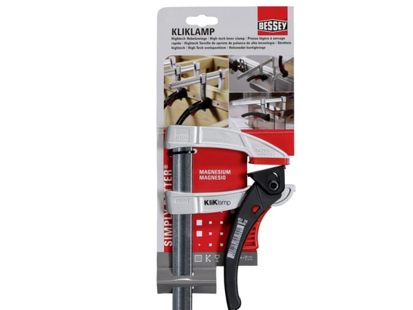 BESSEY KLI20, Skralleklemme, Magnesium, 20 cm