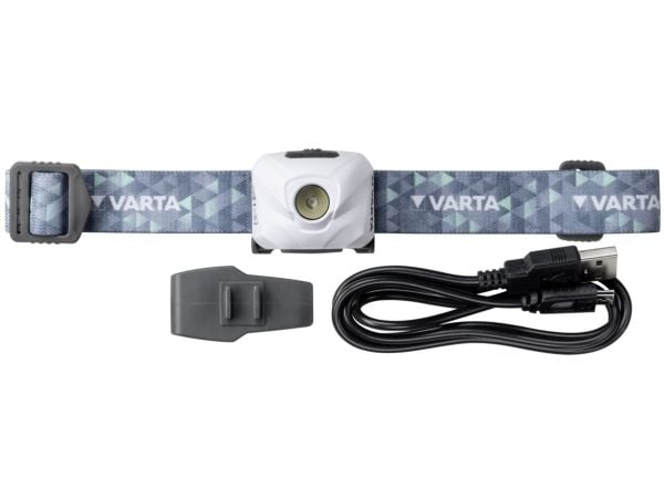 Varta Outdoor Sports Ultralight H30R - Hodelykt - LED - 3 W - hvit