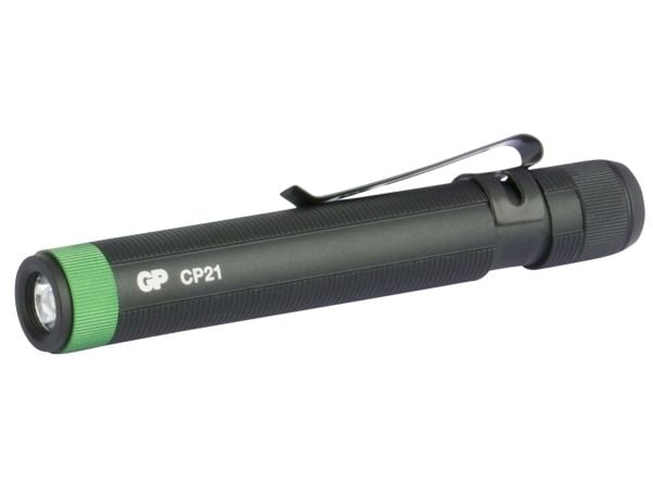 GP Lighting CP21, Penn-lommelykt, Sort, IPX4, LED, 1 lamper, 100 lm