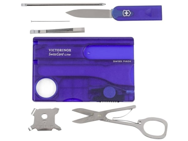 Victorinox SwissCard Lite, 54,5 x 82 x 4,5 mm, 69,5 g