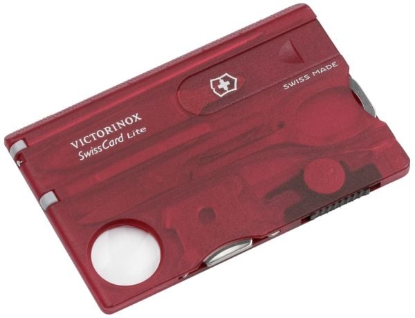 Victorinox SwissCard Lite, 54,5 x 82 x 4,5 mm, 69,5 g