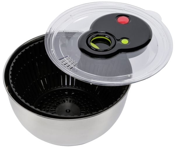 EMSA TURBOLINE - Salatspinner - 4.5 L - svart, rustfritt stål