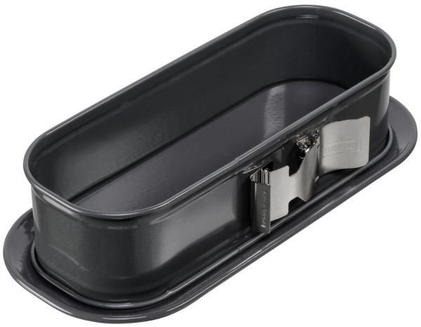Kaiser La Forme Plus - Springform loaf pan - 30 x 11 x 8 cm - 1.85 L - ikke-klebende - svart