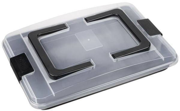 Kaiser 23.0075.0002, Rektangulær, Støpt aluminium, Sort