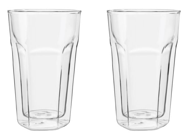 Leopold Vienna LV01516, Läpinäkyvä, Lasi, Pyöreä, 2 kpl, Kirkas, 280 ml