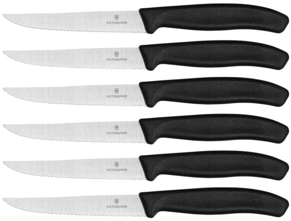 Victorinox SwissClassic 6.7233.6, Knivsats, Polypropylen, Rostfritt stål, Svart, 11 cm, 168 g