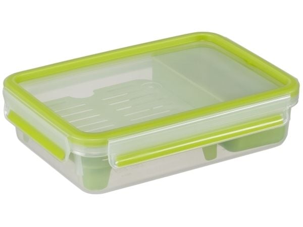 Emsa Emsa Clip & Go Brunchbox 518099 1.2l Transparent/Green