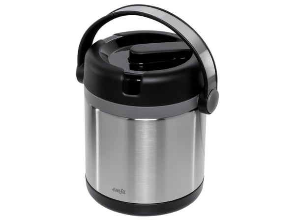 EMSA 509244, 1,2 L, Antrasiitti, Musta, Ruostumaton teräs, 6 h, 12 h