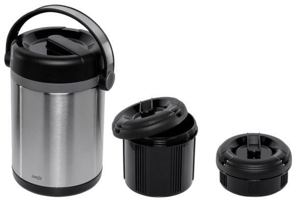 EMSA 509245, 1,7 l, Antrasitt, Svart, Rustfritt stål, 6 timer, 12 timer