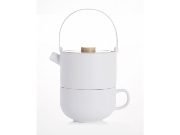 Bredemeijer Umea - Tea-for-one set - hvit