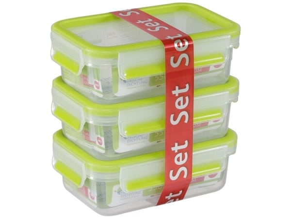 EMSA 515583, Boks, Rektangulær, 0,55 l, Gjennomsiktig, Termoplastisk elastomer (TPE), Tyskland