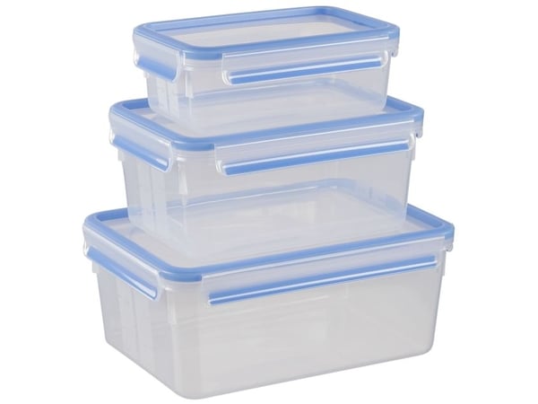 EMSA 508567, Boks, Rektangulær, Gjennomsiktig, Polypropylen (PP), Termoplastisk elastomer (TPE), Tyskland, 195 mm